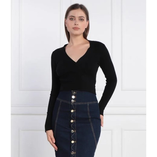 GUESS Bluzka LS VN LUCIE | Regular Fit ze sklepu Gomez Fashion Store w kategorii Bluzki damskie - zdjęcie 184333046