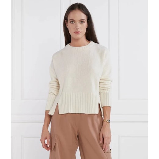 Pinko Wełniany sweter | Regular Fit | z dodatkiem kaszmiru ze sklepu Gomez Fashion Store w kategorii Swetry damskie - zdjęcie 184333048
