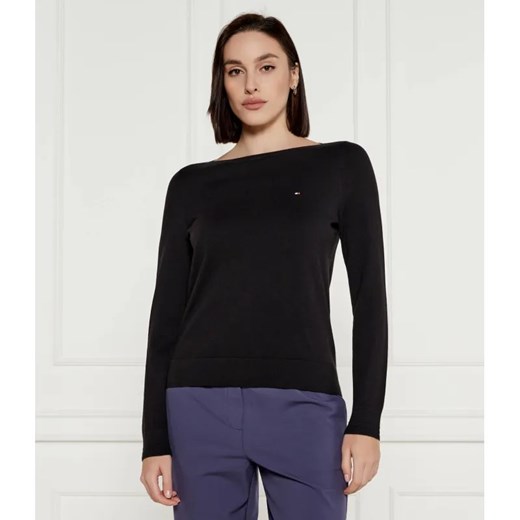Tommy Hilfiger Sweter | Regular Fit ze sklepu Gomez Fashion Store w kategorii Swetry damskie - zdjęcie 184333056