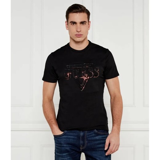 GUESS T-shirt | Slim Fit ze sklepu Gomez Fashion Store w kategorii T-shirty męskie - zdjęcie 184333119