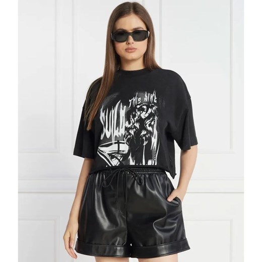 HUGO T-shirt Hugo x Bella Poarch | Cropped Fit ze sklepu Gomez Fashion Store w kategorii Bluzki damskie - zdjęcie 184333149