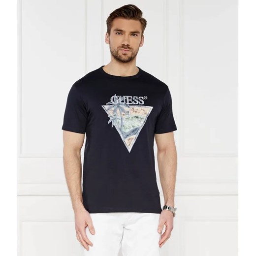 GUESS T-shirt | Regular Fit ze sklepu Gomez Fashion Store w kategorii T-shirty męskie - zdjęcie 184333157