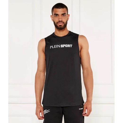 Plein Sport Tank top SAEC | Regular Fit ze sklepu Gomez Fashion Store w kategorii T-shirty męskie - zdjęcie 184333166