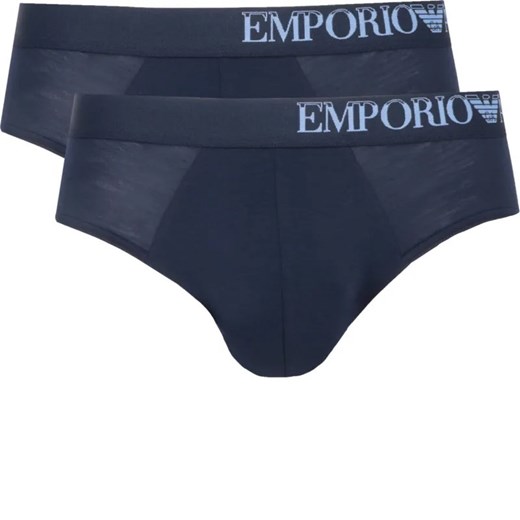 Emporio Armani Slipy 2-pack ze sklepu Gomez Fashion Store w kategorii Majtki męskie - zdjęcie 184333179