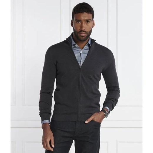 HUGO Wełniany sweter San Jorge-M | Slim Fit ze sklepu Gomez Fashion Store w kategorii Swetry męskie - zdjęcie 184333205