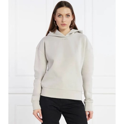 Calvin Klein Bluza METALLIC MICRO LOGO | Regular Fit ze sklepu Gomez Fashion Store w kategorii Bluzy damskie - zdjęcie 184333216