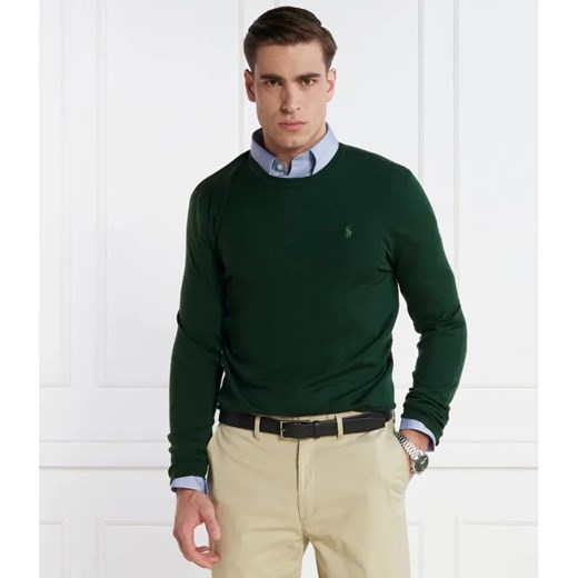 POLO RALPH LAUREN Wełniany sweter | Slim Fit ze sklepu Gomez Fashion Store w kategorii Swetry męskie - zdjęcie 184333229