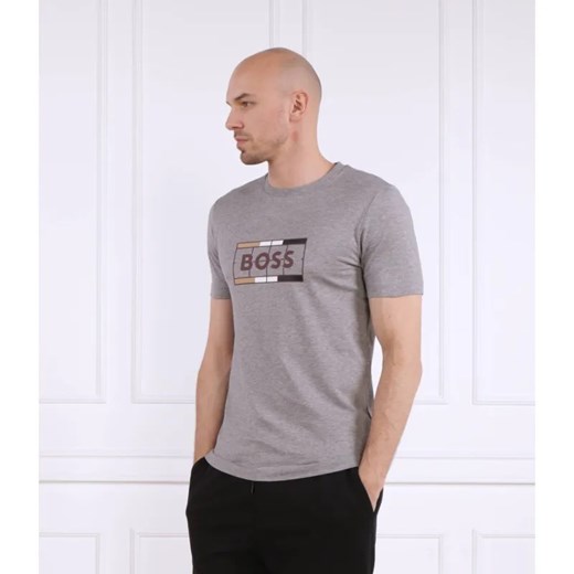 BOSS BLACK T-shirt Tessler 186 | Slim Fit ze sklepu Gomez Fashion Store w kategorii T-shirty męskie - zdjęcie 184333265