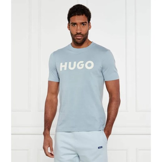 HUGO T-shirt Dulivio | Regular Fit ze sklepu Gomez Fashion Store w kategorii T-shirty męskie - zdjęcie 184333275