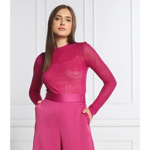 Pinko Wełniany sweter COCARUM | Regular Fit | z dodatkiem kaszmiru ze sklepu Gomez Fashion Store w kategorii Swetry damskie - zdjęcie 184333288