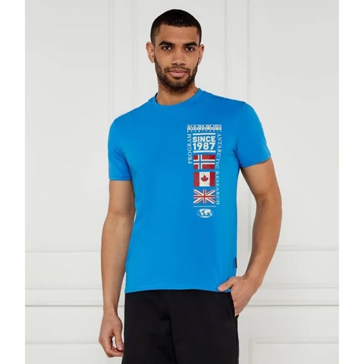 Napapijri T-shirt S-TURIN | Regular Fit ze sklepu Gomez Fashion Store w kategorii T-shirty męskie - zdjęcie 184333305