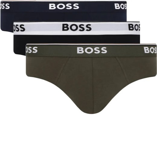 BOSS BLACK Slipy 3-pack Brief 3P Power ze sklepu Gomez Fashion Store w kategorii Majtki męskie - zdjęcie 184333327