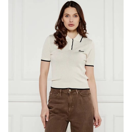 GUESS ACTIVE Polo | Slim Fit ze sklepu Gomez Fashion Store w kategorii Bluzki damskie - zdjęcie 184333338