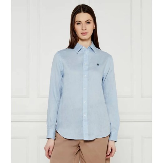 POLO RALPH LAUREN Lniana koszula | Classic fit ze sklepu Gomez Fashion Store w kategorii Koszule damskie - zdjęcie 184333405