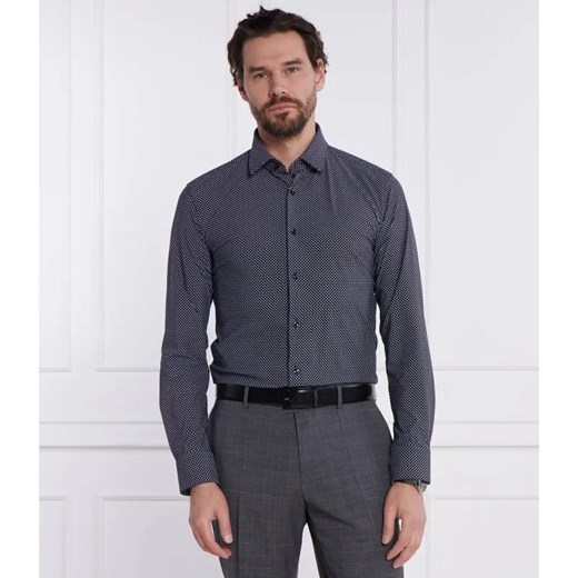 BOSS BLACK Koszula P-HANK-s-kent-C1-222 | Slim Fit ze sklepu Gomez Fashion Store w kategorii Koszule męskie - zdjęcie 184333415