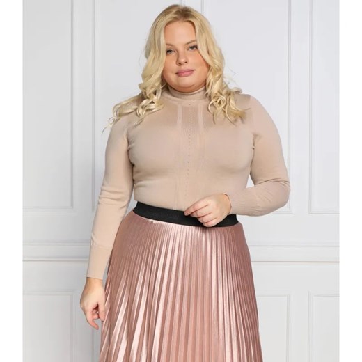Persona by Marina Rinaldi Wełniany golf AVO PLUS SIZE | Slim Fit ze sklepu Gomez Fashion Store w kategorii Swetry damskie - zdjęcie 184333419