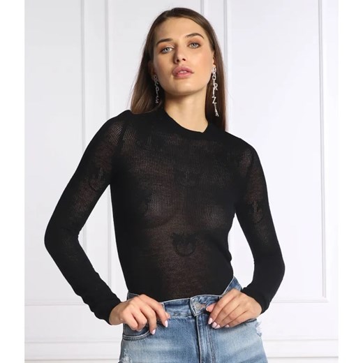 Pinko Wełniany sweter COCARUM | Regular Fit | z dodatkiem kaszmiru ze sklepu Gomez Fashion Store w kategorii Swetry damskie - zdjęcie 184333435