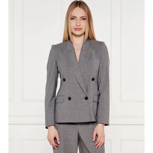 BOSS BLACK Wełniana marynarka Jaleto9 | Regular Fit ze sklepu Gomez Fashion Store w kategorii Marynarki damskie - zdjęcie 184333456