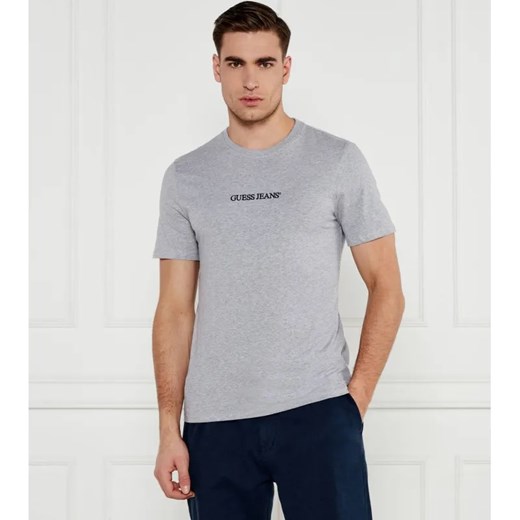 Guess Jeans T-shirt EMBRO | Slim Fit ze sklepu Gomez Fashion Store w kategorii T-shirty męskie - zdjęcie 184333468