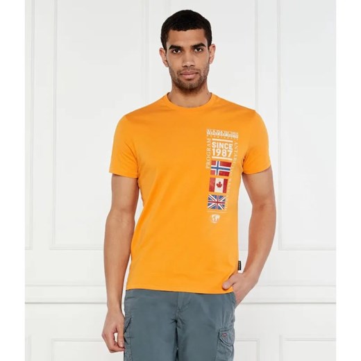 Napapijri T-shirt S-TURIN | Regular Fit ze sklepu Gomez Fashion Store w kategorii T-shirty męskie - zdjęcie 184333498