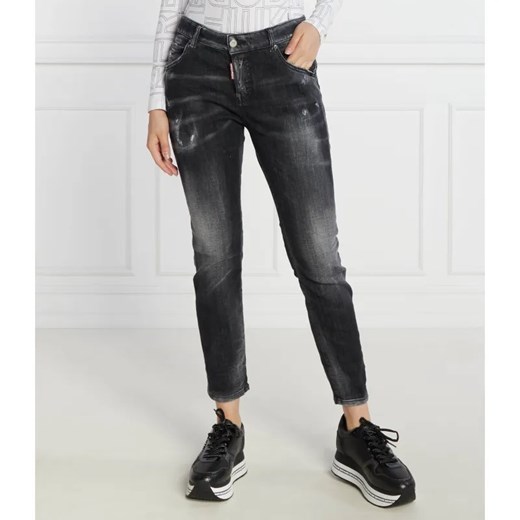Dsquared2 Jeansy Cool Girl Jean | Regular Fit | low rise ze sklepu Gomez Fashion Store w kategorii Jeansy damskie - zdjęcie 184333537