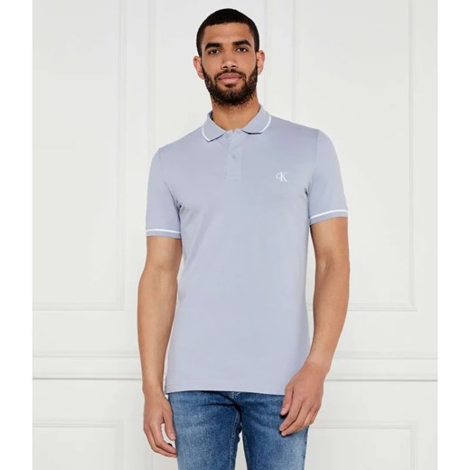 Calvin Klein Jeans Polo | Slim Fit ze sklepu Gomez Fashion Store w kategorii T-shirty męskie - zdjęcie 184333559