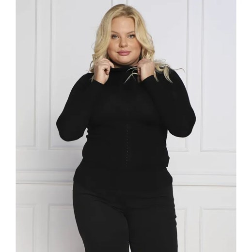 Persona by Marina Rinaldi Wełniany golf AVO PLUS SIZE | Slim Fit ze sklepu Gomez Fashion Store w kategorii Swetry damskie - zdjęcie 184333586