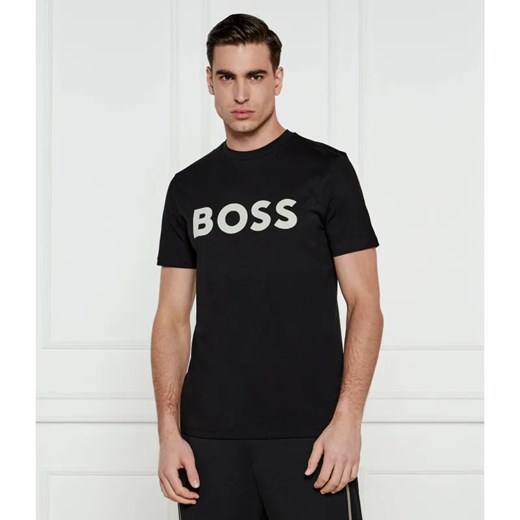 BOSS ORANGE T-shirt Thinking 1 | Regular Fit ze sklepu Gomez Fashion Store w kategorii T-shirty męskie - zdjęcie 184333597