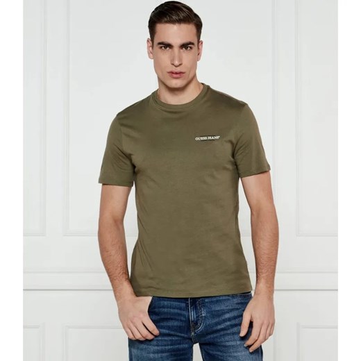Guess Jeans T-shirt | Slim Fit ze sklepu Gomez Fashion Store w kategorii T-shirty męskie - zdjęcie 184333649