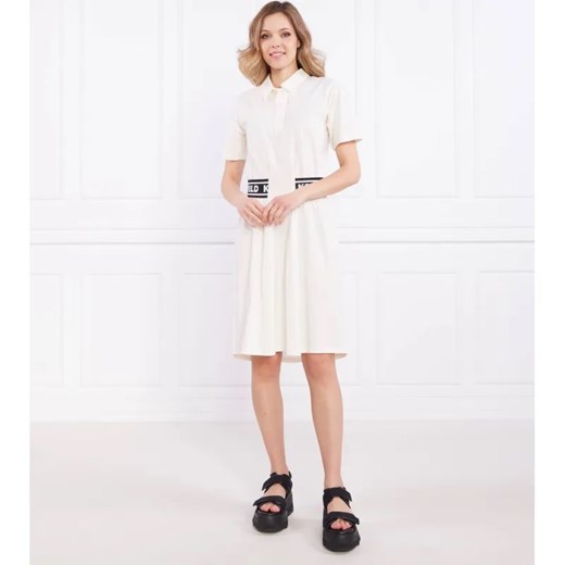 Karl Lagerfeld Sukienka pique ze sklepu Gomez Fashion Store w kategorii Sukienki - zdjęcie 184333709
