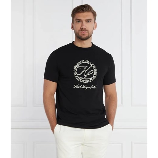 Karl Lagerfeld T-shirt | Regular Fit ze sklepu Gomez Fashion Store w kategorii T-shirty męskie - zdjęcie 184333715
