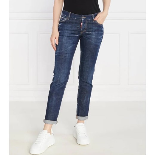 Dsquared2 Jeansy Jennifer Jean | Slim Fit | low rise Dsquared2 36 okazja Gomez Fashion Store