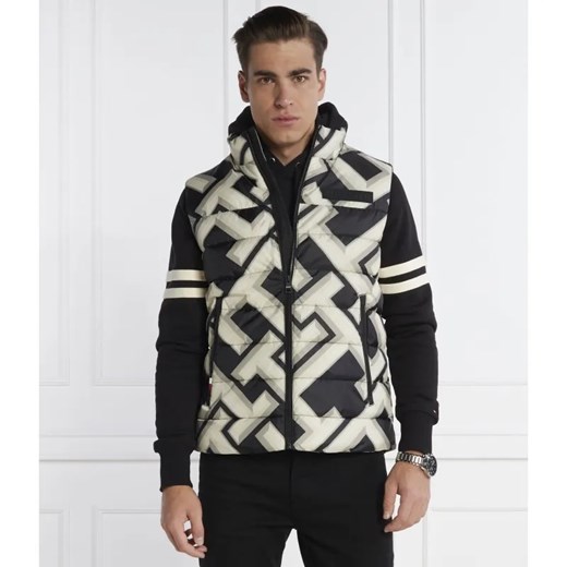 Tommy Hilfiger Bezrękawnik MID NEW YORK MONOGRAM GILET | Regular Fit ze sklepu Gomez Fashion Store w kategorii Kamizelki męskie - zdjęcie 184333895