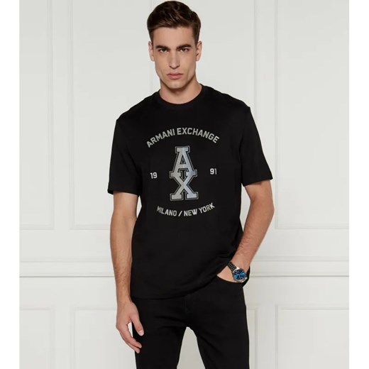 Armani Exchange T-shirt | Regular Fit ze sklepu Gomez Fashion Store w kategorii T-shirty męskie - zdjęcie 184333945