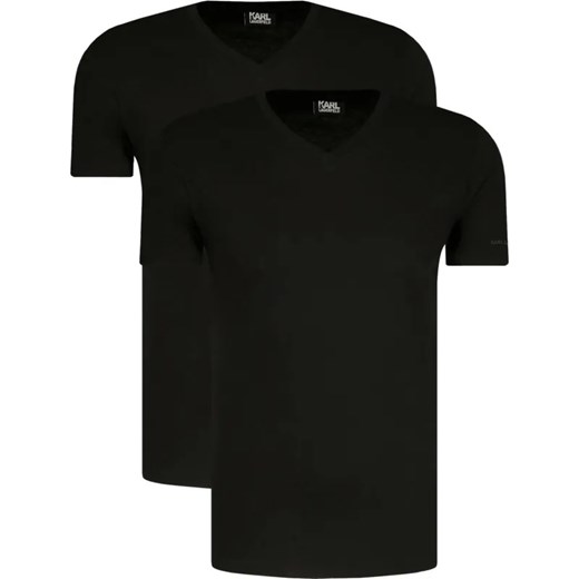 Karl Lagerfeld T-shirt 2-pack | Regular Fit ze sklepu Gomez Fashion Store w kategorii T-shirty męskie - zdjęcie 184333965