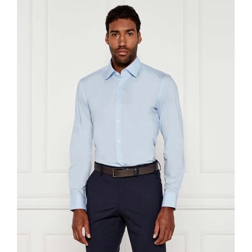 BOSS BLACK Koszula H-HANK-kent-C1-214 | Slim Fit ze sklepu Gomez Fashion Store w kategorii Koszule męskie - zdjęcie 184334045