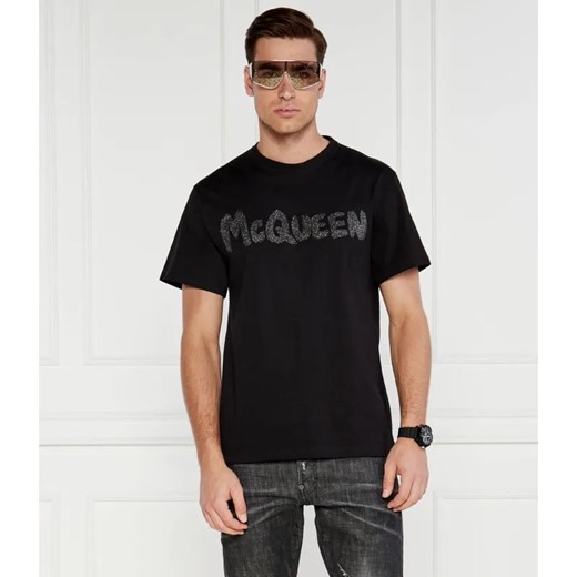 Alexander McQueen T-shirt | Regular Fit ze sklepu Gomez Fashion Store w kategorii T-shirty męskie - zdjęcie 184334098