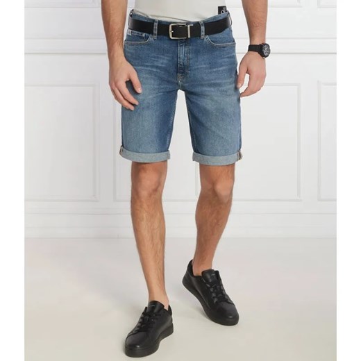 Calvin Klein Jeans Jeansowe szorty | Slim Fit ze sklepu Gomez Fashion Store w kategorii Spodenki męskie - zdjęcie 184334129