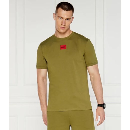 HUGO T-shirt Diragolino212 | Regular Fit ze sklepu Gomez Fashion Store w kategorii T-shirty męskie - zdjęcie 184334166