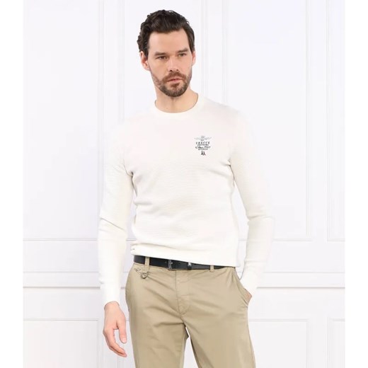 Aeronautica Militare Sweter | Regular Fit ze sklepu Gomez Fashion Store w kategorii Swetry męskie - zdjęcie 184334255