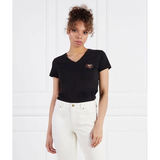 Liu Jo T-shirt | Slim Fit ze sklepu Gomez Fashion Store w kategorii Bluzki damskie - zdjęcie 184334265