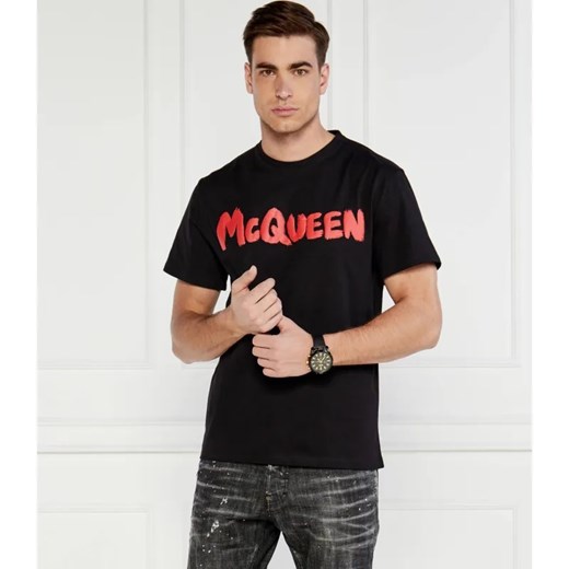Alexander McQueen T-shirt | Regular Fit ze sklepu Gomez Fashion Store w kategorii T-shirty męskie - zdjęcie 184334266
