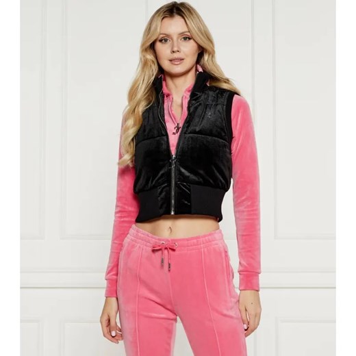 Juicy Couture Bezrękawnik THUNDER | Slim Fit ze sklepu Gomez Fashion Store w kategorii Kamizelki damskie - zdjęcie 184334306