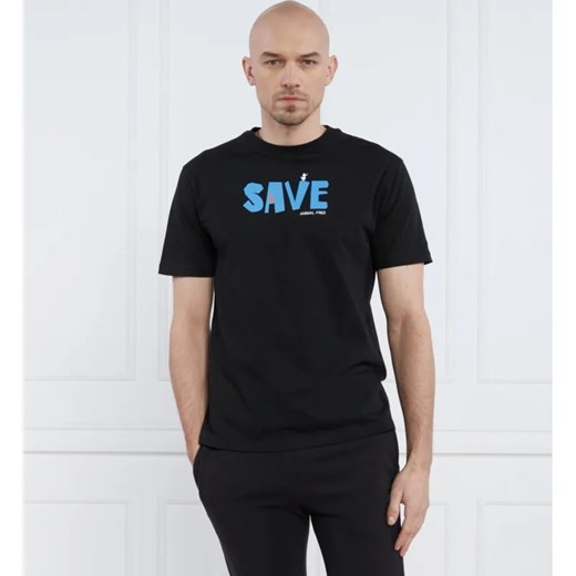 Save The Duck T-shirt BATU | Regular Fit ze sklepu Gomez Fashion Store w kategorii T-shirty męskie - zdjęcie 184334319