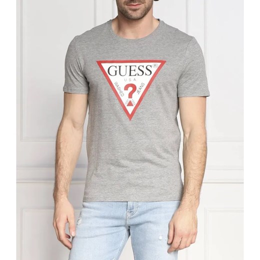 GUESS T-shirt | Slim Fit ze sklepu Gomez Fashion Store w kategorii T-shirty męskie - zdjęcie 184334377