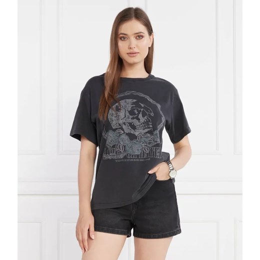 The Kooples T-shirt | Regular Fit ze sklepu Gomez Fashion Store w kategorii Bluzki damskie - zdjęcie 184334409