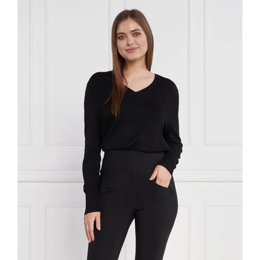 Marc Cain Sweter | Loose fit | z dodatkiem wełny i kaszmiru ze sklepu Gomez Fashion Store w kategorii Swetry damskie - zdjęcie 184334538