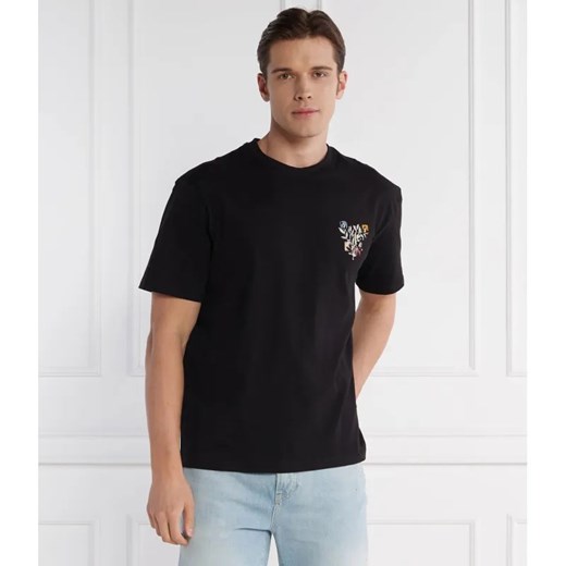 GUESS T-shirt SS CN SMALL ABSTRACT | Classic fit ze sklepu Gomez Fashion Store w kategorii T-shirty męskie - zdjęcie 184334545