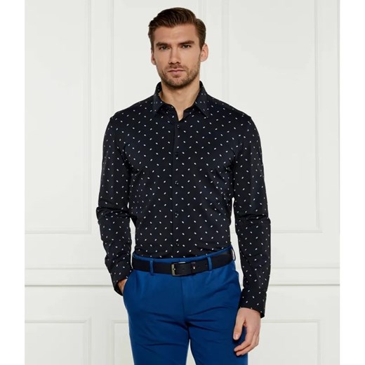 BOSS BLACK Koszula P-HANK-kent | Slim Fit ze sklepu Gomez Fashion Store w kategorii Koszule męskie - zdjęcie 184334555