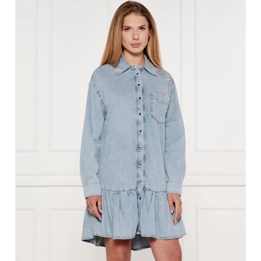 Liu Jo Jeansowa sukienka ze sklepu Gomez Fashion Store w kategorii Sukienki - zdjęcie 184334556